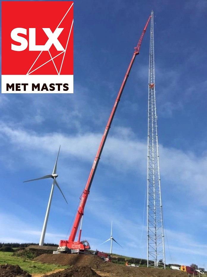 85m SLX5/W Permanent Met Mast