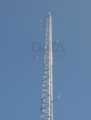 80m Met Tower at Knockduff Windfarm, Co. Cork, Ireland.