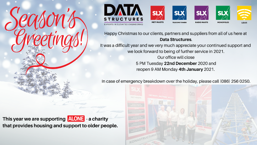 Season's Greetings from all of us here at Data Structures