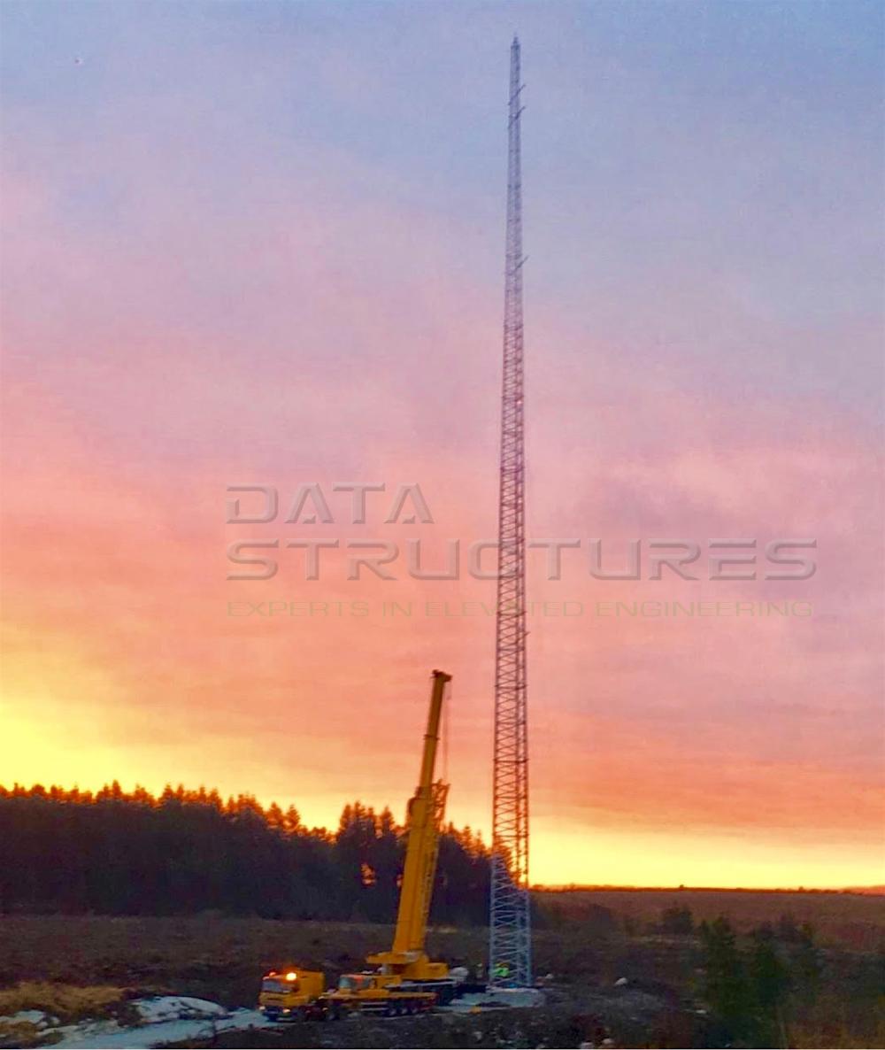 First Data Structures tower lift of the New Year