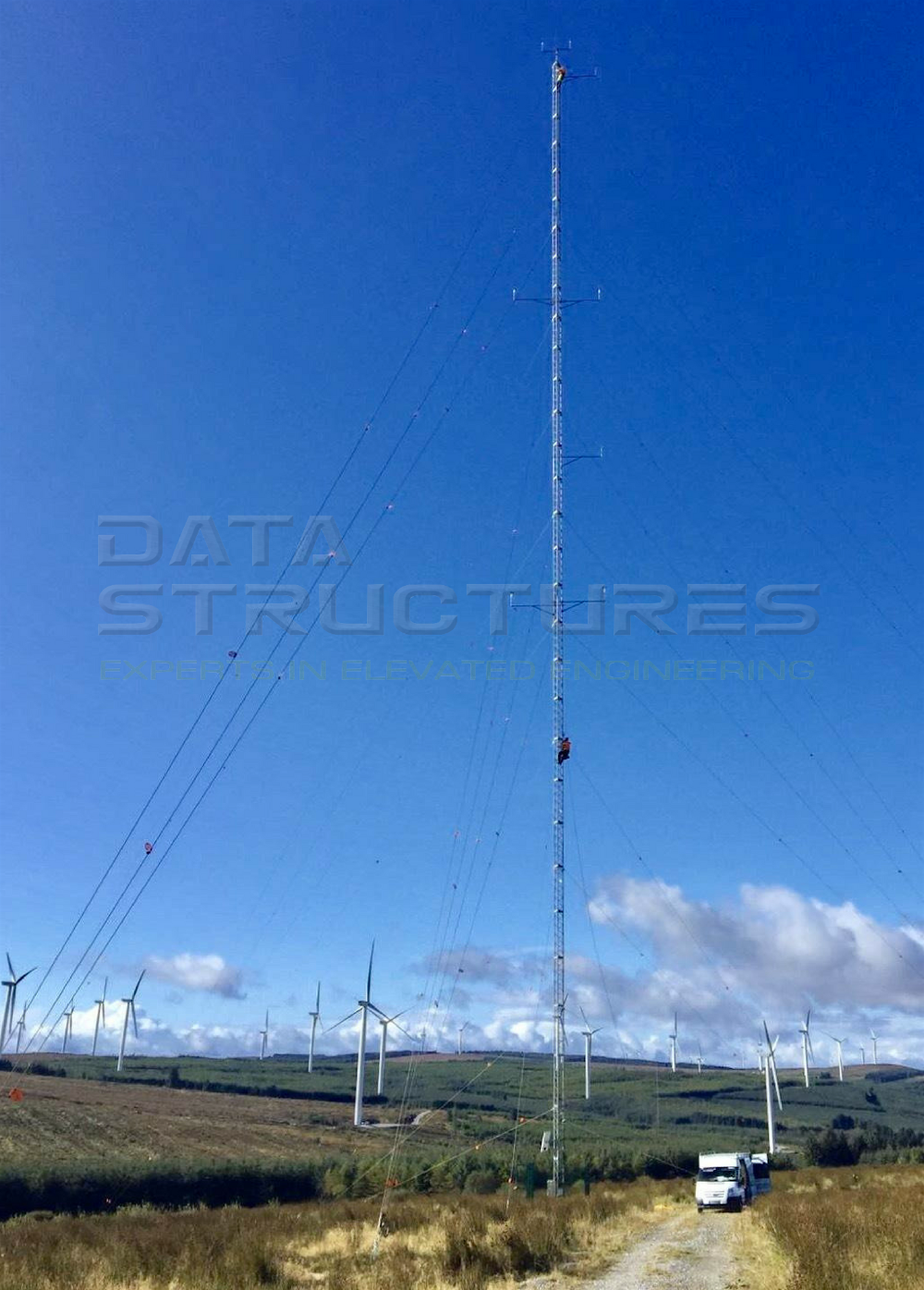 DSI Masts at Knockacummer Windfarm