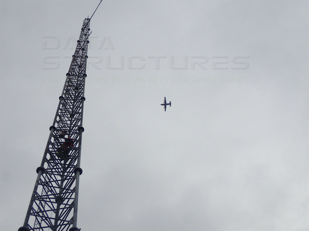 80m Met Tower at Dersalloch Windfarm