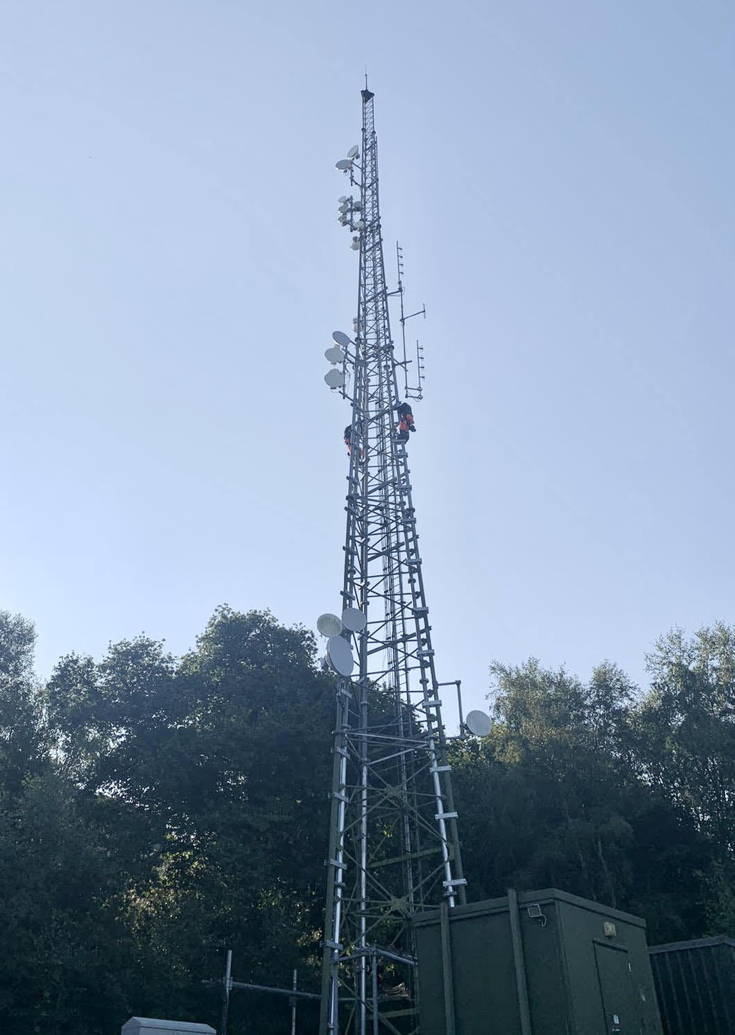 Telecoms Lattice Tower strengthening